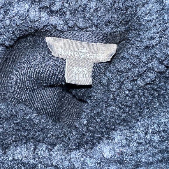 LL Bean Cowl Neck Sherpa Tunic | Size XXS - Picture 5 of 8